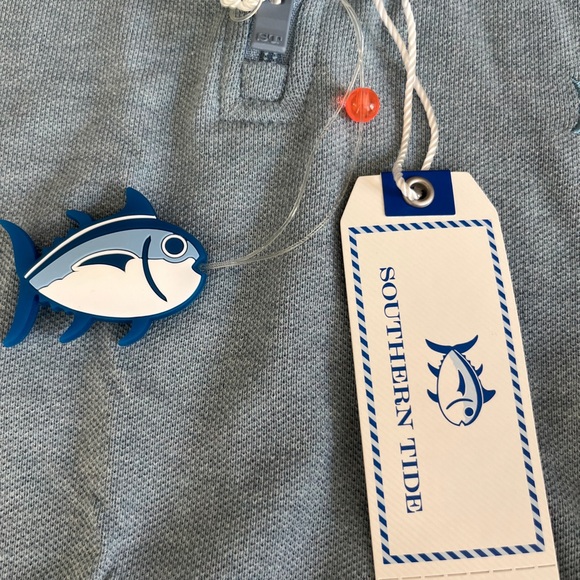 BMWT Southern Tide quarter zip blue - Picture 4 of 5